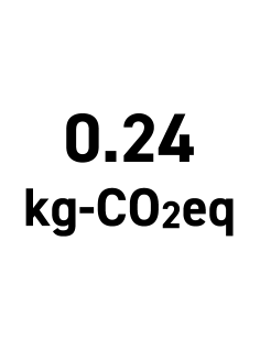 0.24kg-CO2eq