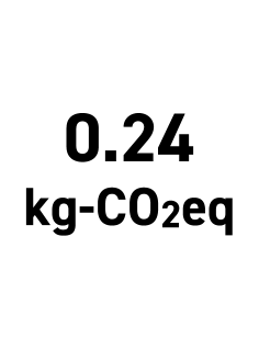 0.24kg-CO2eq