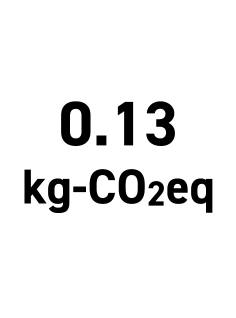 0.13kg-CO2eq