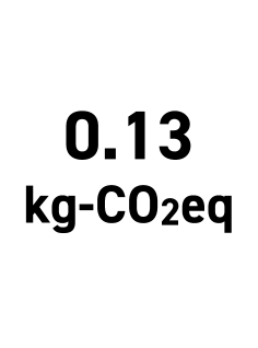 0.13kg-CO2eq