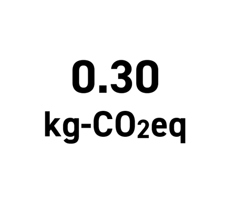 0.30kg-CO2eq